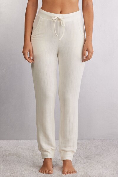 INTIMISSIMI Royal Elegance Corded Fabric Trousers