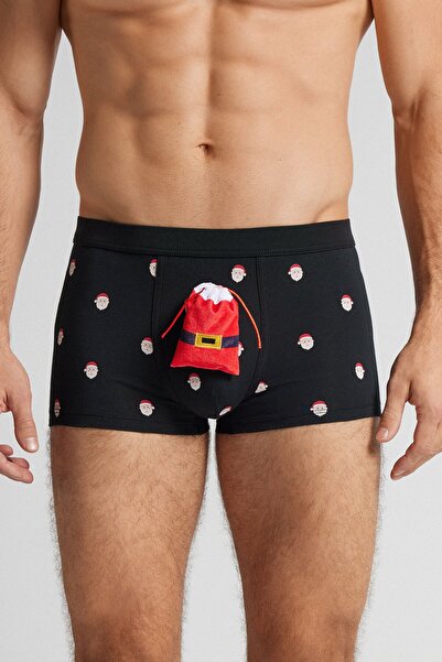 INTIMISSIMI سانتا كلوز منقوش سوبريور قطن لو بوكسر