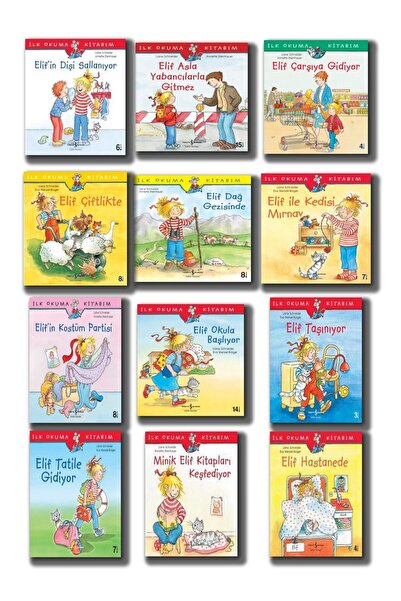 TÜRKİYE İŞ BANKASI KÜLTÜR YAYINLARI Okul Öncesi Çocuklar Için Renkli Resimli ...