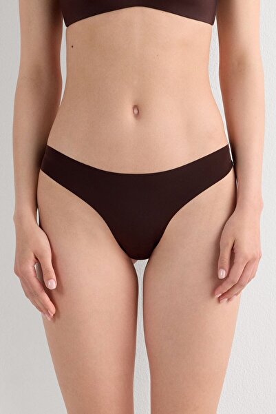 INTIMISSIMI خياطة مخفية سراويل داخلية برازيلية من الألياف الدقيقة فائقة النعومة