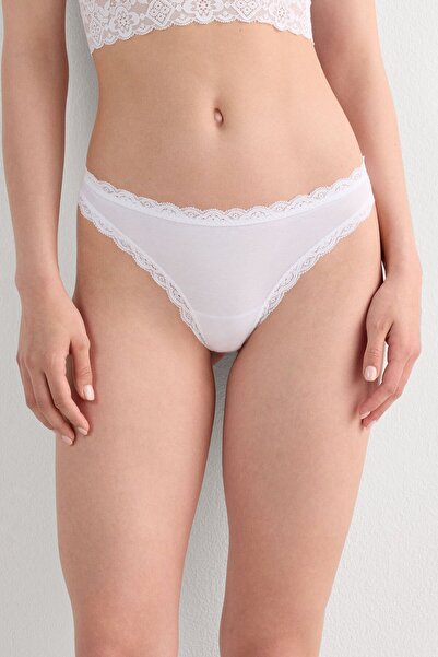 INTIMISSIMI قطن لاعبين و دانتيل برازيليين