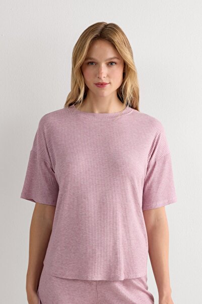 INTIMISSIMI Chic Comfort Short Sleeve Modal Blouse