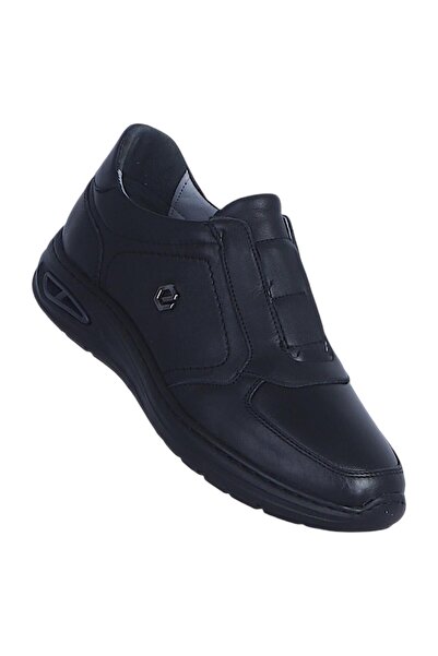 Skuaıter Pantofi casual pentru bărbați Asil Bey 250 Black Poly piele