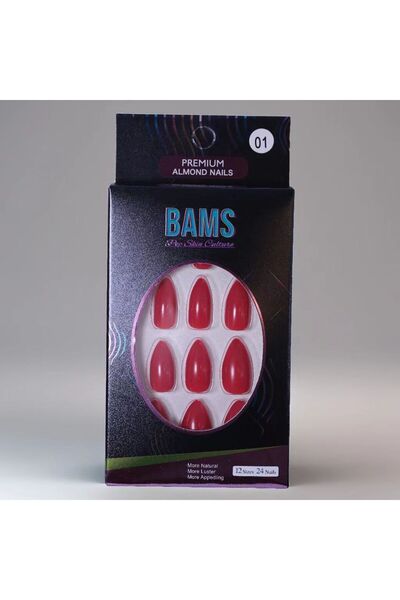 BAMS POP SKIN CULTURE بامز | أظافر لوز فاخرة | BN01