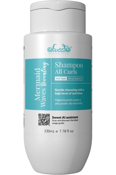 Sweet Professional Mermaid Waves Revealing Shampoo for All Curls 230ml - Curl...