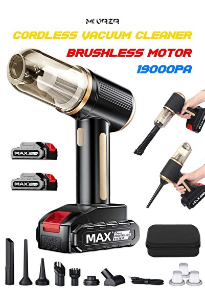 Mi VAZA Car Cordless Vacuum Cleaner - Brushless Motor - 19000Pa Portable Elec...