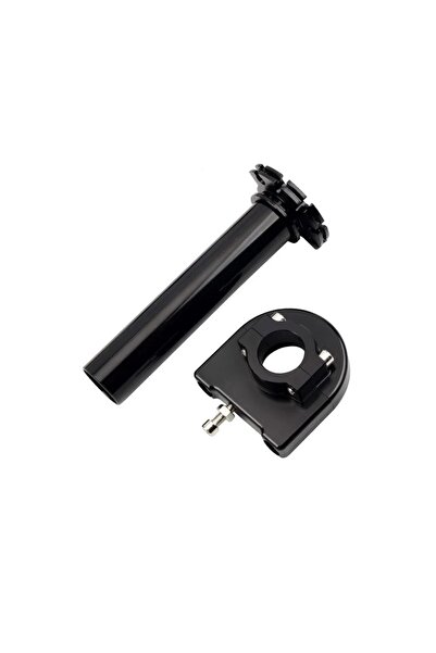 Choice5 black 7/8" 22mm Aluminum Throttle Grip Twist Quick Action Gas Throttl...