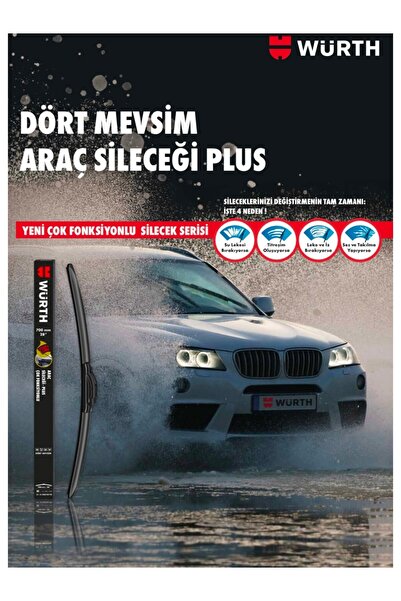 Würth 4 Mevsim Araç Sileceği Plus 675MM 27''
