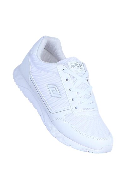PARLEY 256 Plain White Anorak Women's Sneakers Shoes
