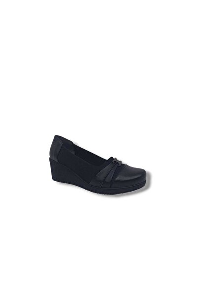 Zerhan İzlife 15920 Pantofi eleganți cu talpă elastică T cu cataramă pentru f...