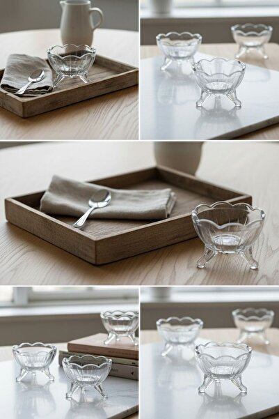 Bereketli Store Kuşadası Sütlaç Cam Kase 6 Adet – | Muhallebi, Magnolya ve Sü...