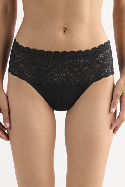 INTIMISSIMI Lace and Cotton Slips