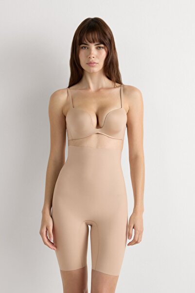 INTIMISSIMI شورت لايتف شيبينج عالي الخصر قطن لو شورت