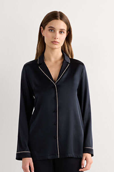 INTIMISSIMI Masculine Cut Silk Jacket