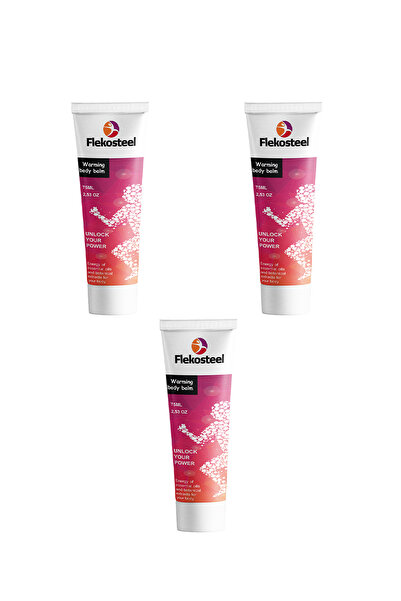 Compilatex Flekosteel Vücut Ağları Bakım Kremi 3 Adet