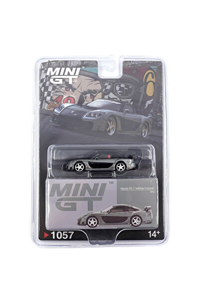HOT WHEELS Mini GT Mini GT 1/64 Mazda RX-7 VeilSide Fortune Grey MGT01057-BL