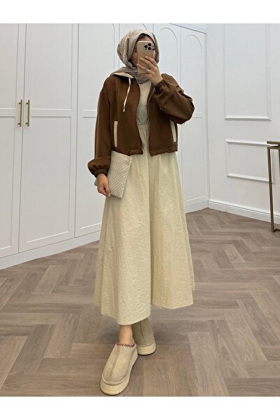bezenstore KAPÜŞONLU İKİLİ ELBİSE