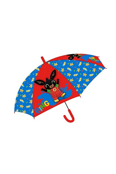 Disney Automatic Umbrella, Bing, Red, 60cm