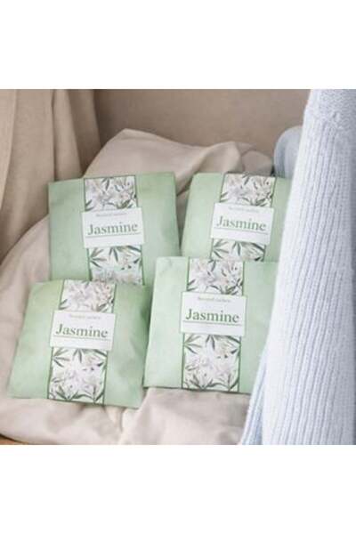 AVA Set 8 Pliculețe Parfumate cu Aromă de Iasomie, pentru Dulap și Sertare, P...