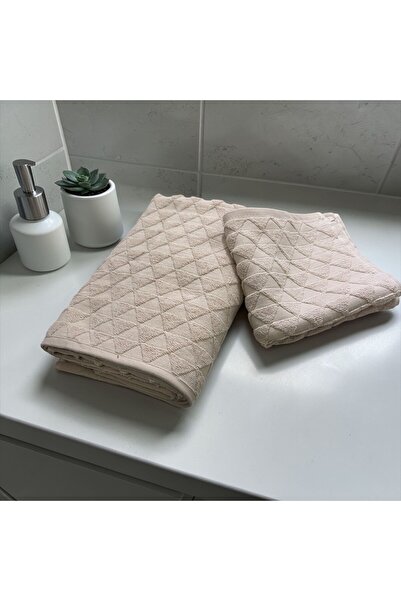 Softplus 100% Cotton Piece Bath Towel and Head Towel Set