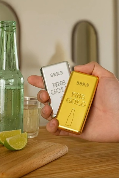 HB LİFE Set de 2 deschizătoare de sticle în formă de lingot |   Deschizător d...