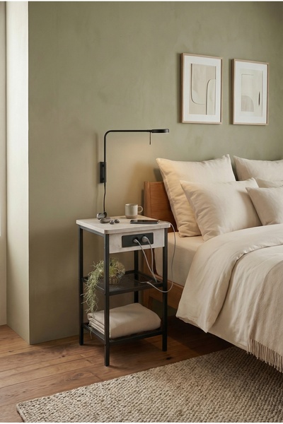 Platinreyon METAL KOMİDİN PRİZLİ TRAVERTEN