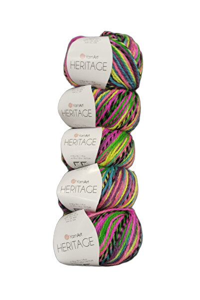 Yarnart Σετ Χρωμάτων Αρχικής Κλωστοποίησης Αμιγκουρούμι 5 τεμαχίων, Νήμα Πλεξ...