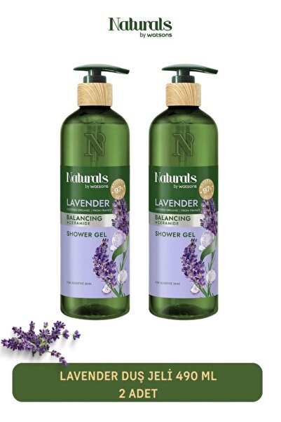 Naturals By Watsons Lavender Duş Jeli 490 ml 2 Adet