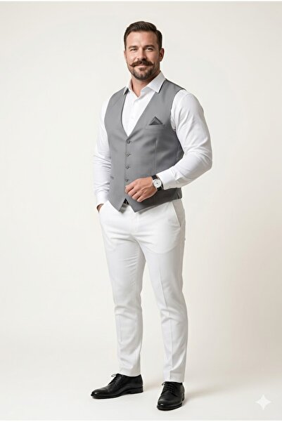 Plus Scorpion Men's elegant Vest plus size (plus size)