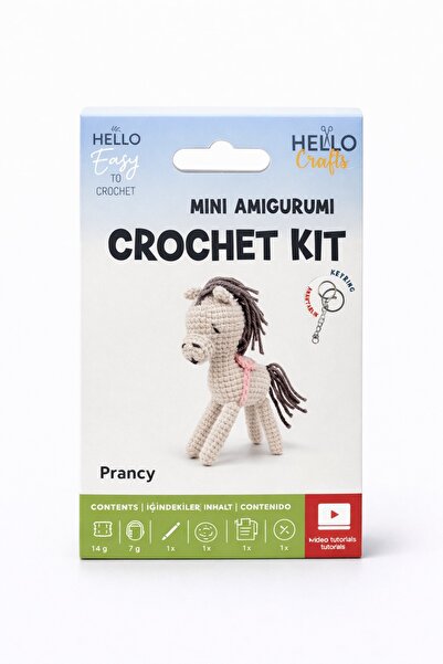 Jack Ferrero Amigurumi Kit |   Cute Horse Knitting Set |   For Beginners |   ...