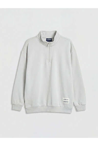 LC Waikiki Sweatshirt pentru băieți cu guler Roba, din colecția Shining Store...
