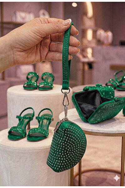 Merdiven6 Μίνι τσάντα χειρός με στρας