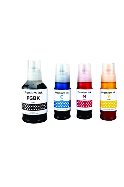Europrint Compatible Ink Set Canon GI-41 CISS BK/C/M/Y