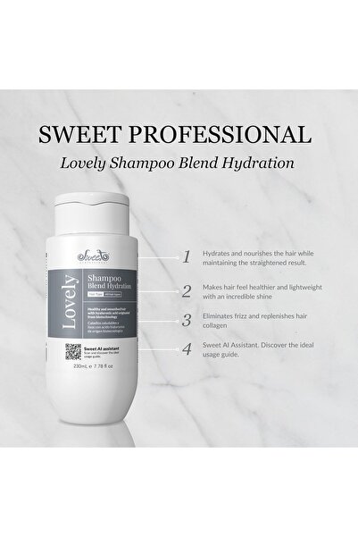 Sweet Professional Lovely Shampoo Blend Hydration 230ml