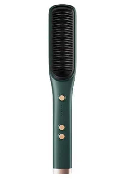OEM Professional Electric Hair Brush for Styling and Straightening, Green, Ad...