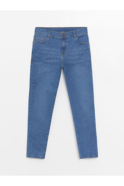 LC Waikiki Pantaloni indigo pentru băieți, cu talie elastică reglabilă