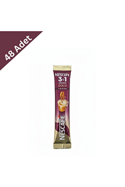 Nescafe 3’ü 1 Arada Gold Yoğun İçim x 48 Adet