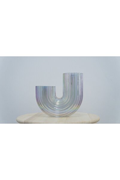 Generic RAINBOW INSPIRED GLASS VASE