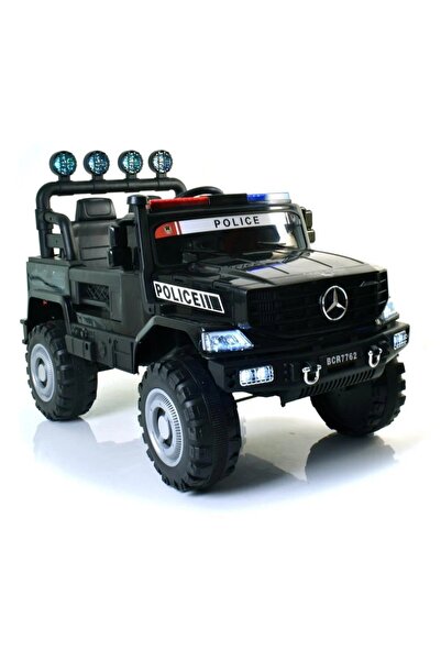 Rally Mercedes 12V Police Car for Kids with Parental Control System (For ages...