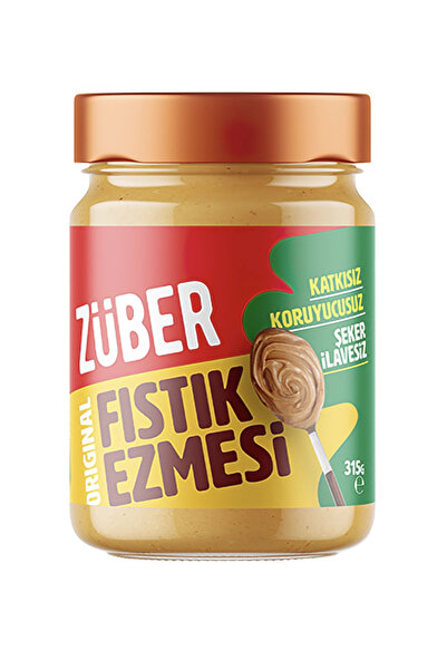 Züber Original Fıstık Ezmesi 315 g – Kavrulmuş Fıstık