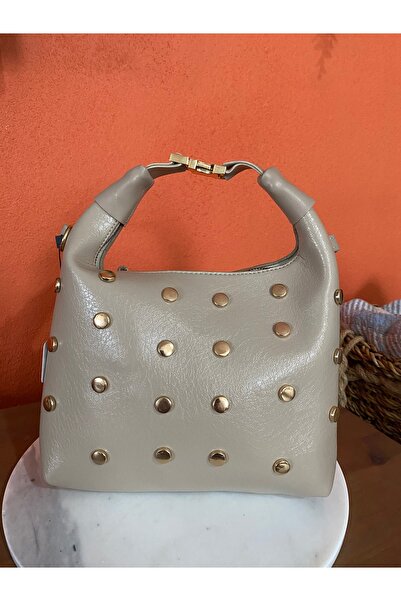 karpuzbutiks Gold Zimba Detailed Brand Model Bag