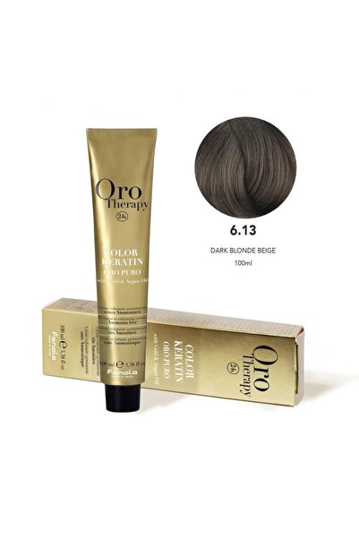 Fanola كريم تلوين الشعر أورو بورو 6.13 أشقر داكن بيج 100 مل