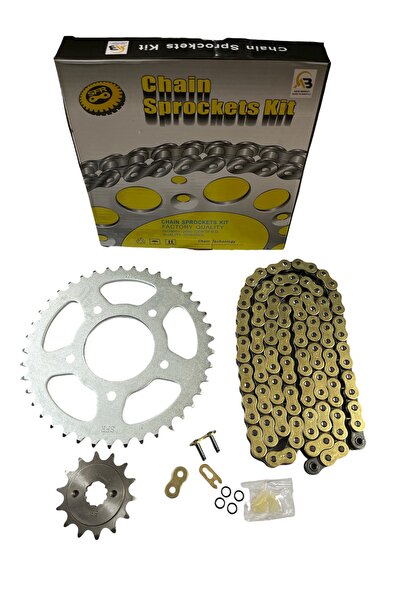 MOTORKİT MK CF MOTO NK 250 - SR 250 ÖN 14 T + ARKA 41T DİŞLİ + SFR ORİNGLİ [5...