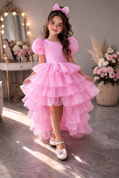 lunavella KIZ ÇOCUK, TAKMALI ÇIKARMALI KUYRUKLU,CAROLİN KUMAŞ,KATKAT FIRFIRLI...