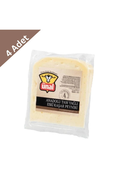 Ünal Eski Kaşar 250 g x 4 Adet