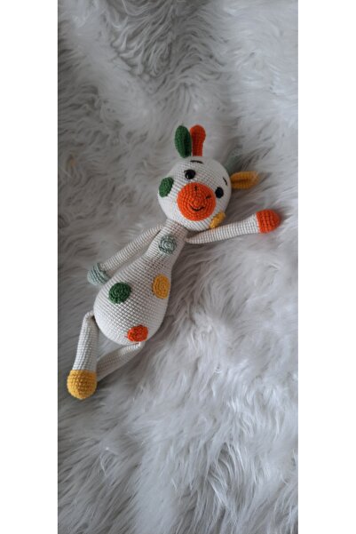 ToysWorld Amigurumi oyuncak zürefa sevimli oyuncak