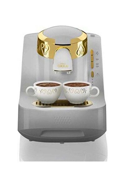 Generic Arzum Okka Turkish Coffee Machine 0.8 L 710 W White/Gold