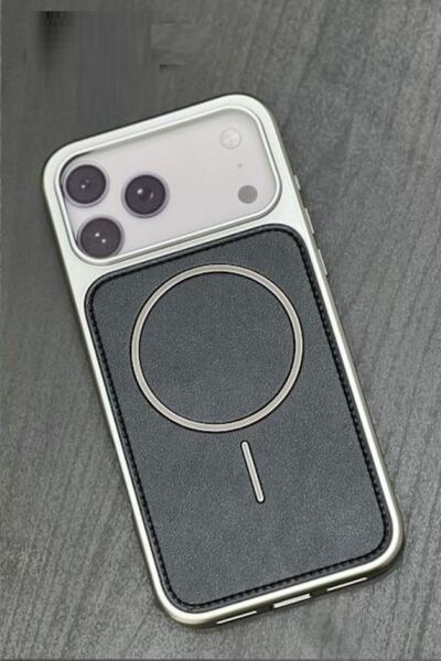 Generic Premium Leather iPh 17 Pro Max Case, Magnetic Wireless Charging Compa...