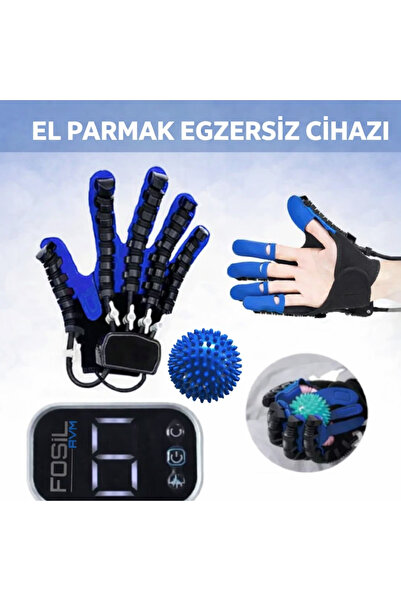 FOSILTECH Fizik Tedavi El ve Parmak Güçlendirme Aleti SOL EL
