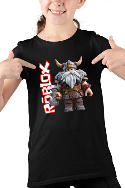 OEM Tricou Copii Fete Roblox Viking Warrior